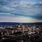 Liege skyline.