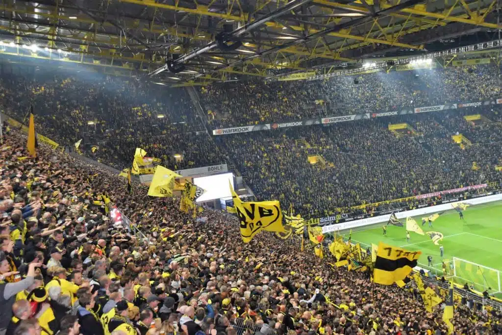 Signal Iduna Park in Dortmund, Germany.