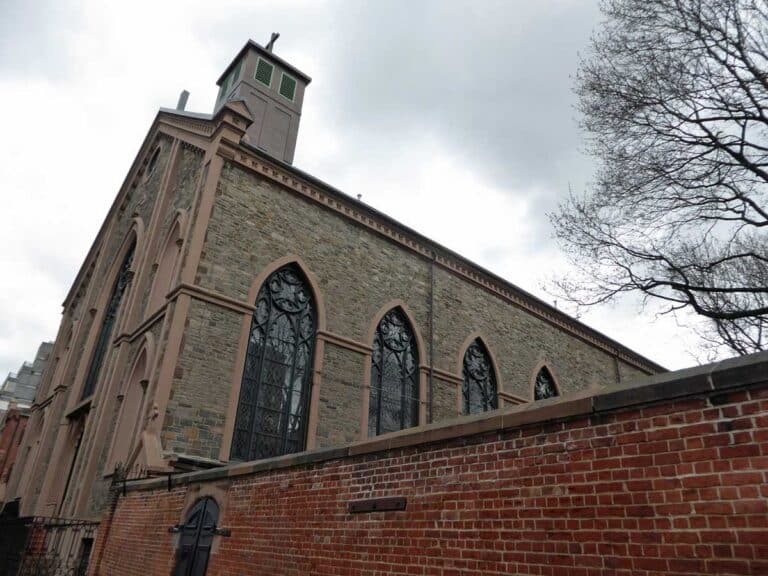 The Basilica of St Patrick’s Old Cathedral in New York City.