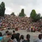 Bearpit Karaoke in Berlin's Mauerpark.