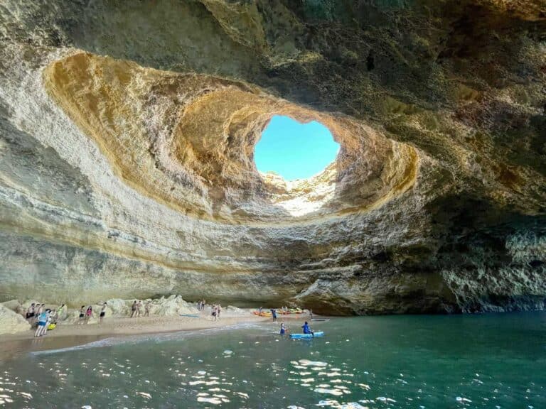 Benagil Sea Cave near Lagos, Portugal.
