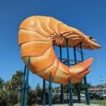 The Big Prawn in Ballina, NSW.