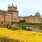 Blenheim Palace in Oxfordshire, England.
