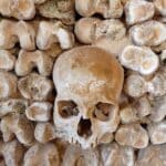 Inside the Capela dos Ossos, Faro.