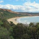 One of the many great beaches along Victoria's Great Ocean Road.