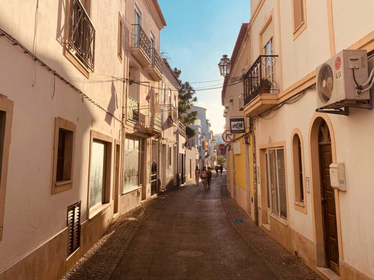The streets of Lagos, Portugal.