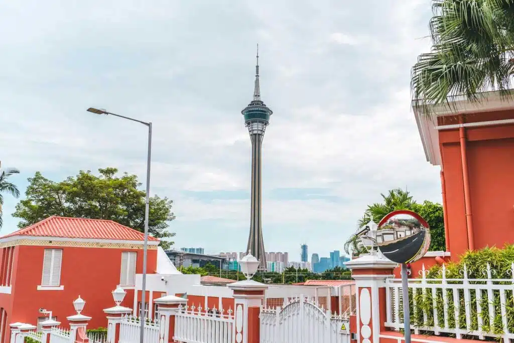 The Macau Tower in Macau.