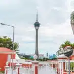 The Macau Tower in Macau.