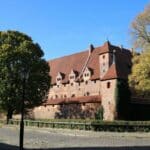 Malbork Castle near Gdansk, Poland.