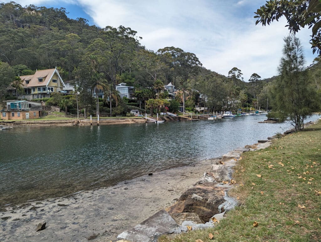 McCarrs Creek Reserve in Sydney, Australia.