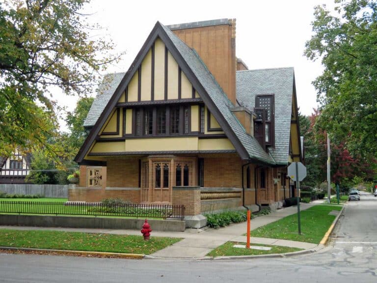 Nathan G Moore House in Oak Park, Chicago.