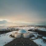 Perlan in Reykjavik, Iceland.