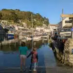 A summer evening visit to Polperro Harbour, Cornwall.