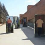 The Apartheid Museum in Johannesburg, South Africa.