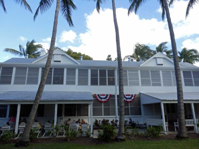 The Truman Little White House in Key West, Florida.