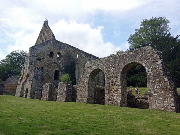 Battle Abbey near Hastings, Sussex.