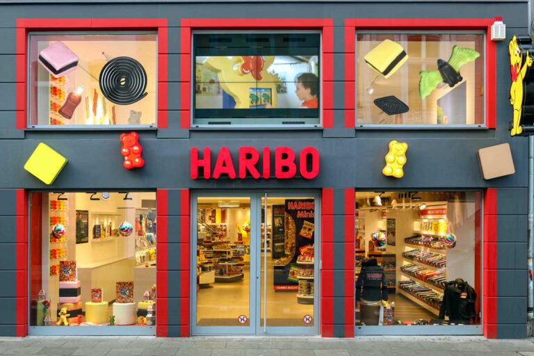 The flagship Haribo store in Bonn, Germany.