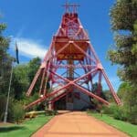 The entrance to the Museum of the Goldfields in Kalgoorlie, Western Australia.