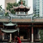 The Thian Hock Keng Temple in Singapore's Chinatown.