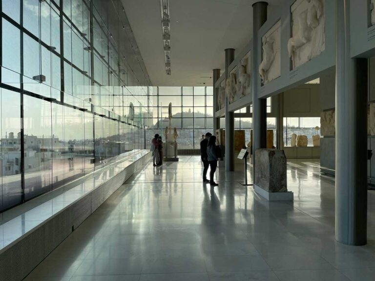The Acropolis Museum in Athens, Greece.