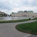 The Belvedere in Vienna, Austria.