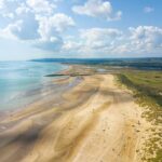 Camber Sands in East Sussex.