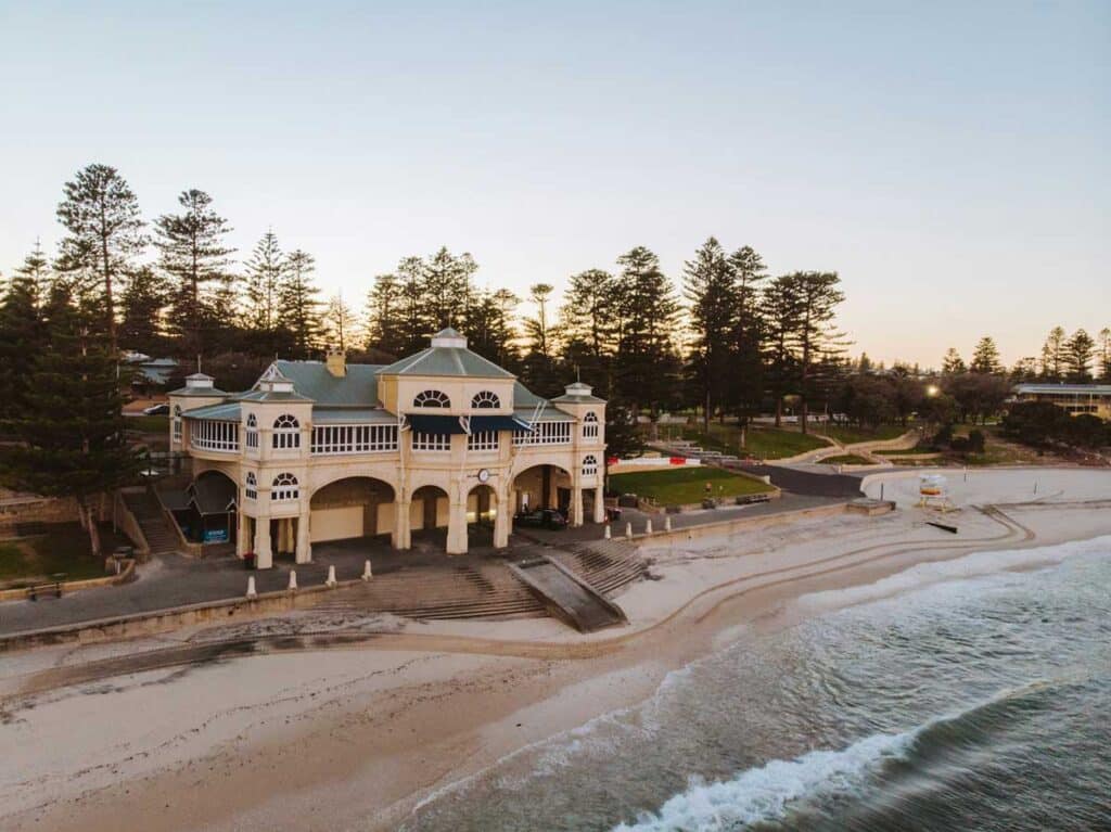 Cottesloe Beach in Perth, Western Australia.