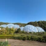 The Eden Project, near St Austell, Cornwall.