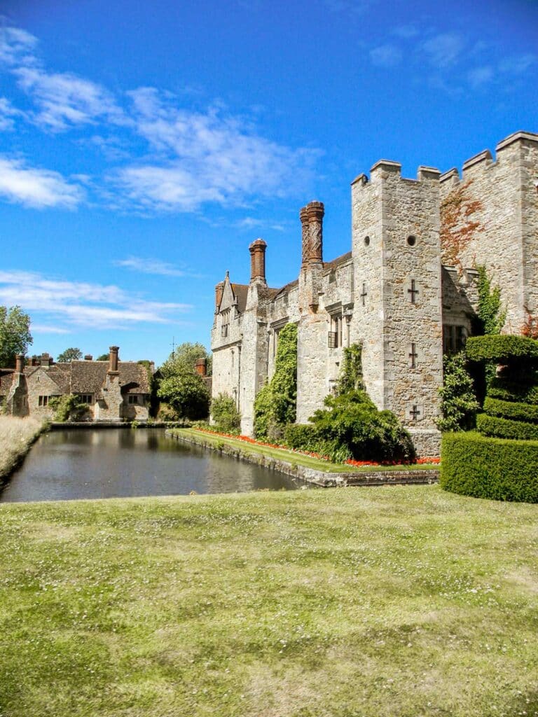 Hever Castle in Kent, South-East England.