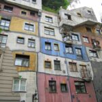 Hundertwasserhaus in Vienna, Austria.