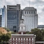 Independence Hall in Philadelphia, Pennsylvania.