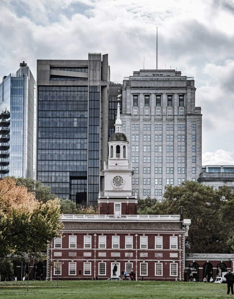 Independence Hall in Philadelphia, Pennsylvania.