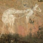 Kangaroo rock at Nourlangie in Kakadu National Park, Northern Territory.