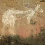 Kangaroo rock at Nourlangie in Kakadu National Park, Northern Territory.