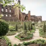 Kenilworth Castle in Warwickshire.