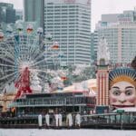 Luna Park in Sydney, New South Wales.