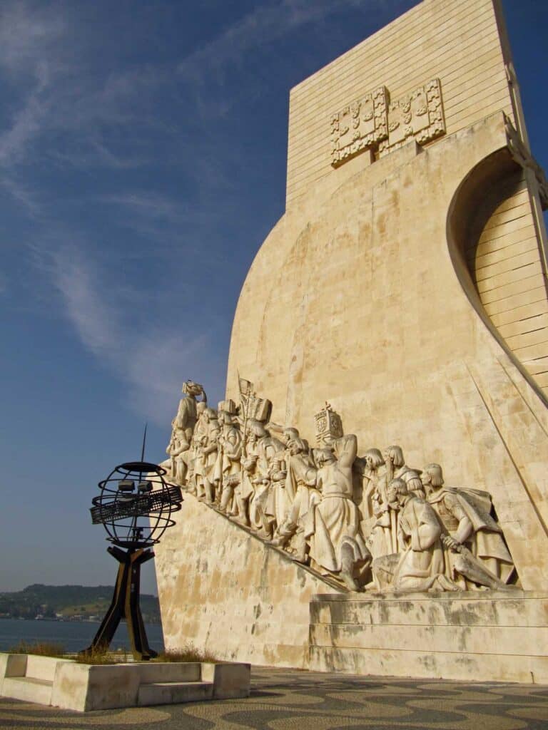 The Monument to the Discoveries in Belém, Lisbon.