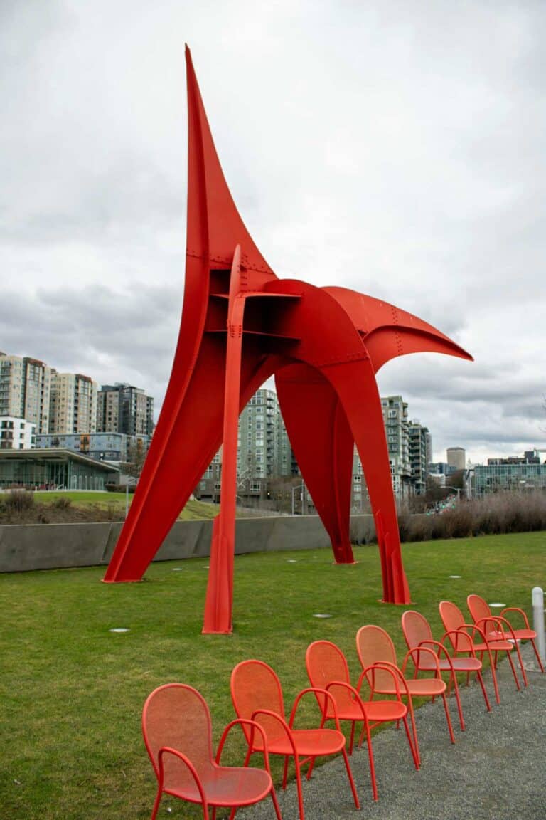 The Olympic Sculpture Park in Seattle, Washington.