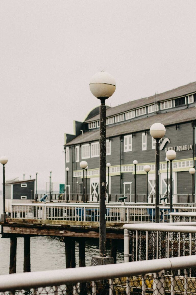 Seattle Aquarium in Seattle, Washington.