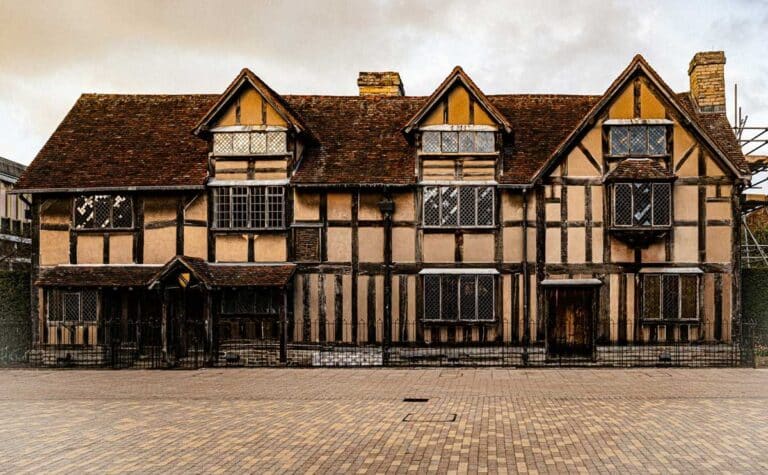 Shakespeare's Birthplace in Stratford-upon-Avon, Warwickshire.