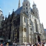 St Stephen's Cathedral in Vienna, Austria.