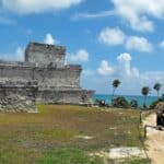 The coastal ruins of Tulum, Mexico.