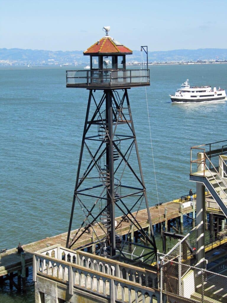 The view from Alcatraz Island, San Francisco.
