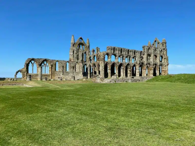 Whitby Abbey in Whitby, North Yorkshire.
