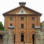 The Hyde Park Barracks in Sydney, New South Wales.