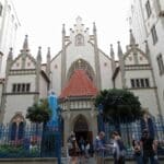 The Maisel Synagogue in Josefov, Prague's Jewish Quarter.