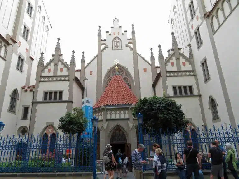 The Maisel Synagogue in Josefov, Prague's Jewish Quarter.