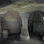 Inside the caves beneath Nottingham's city centre.