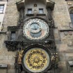 The Astronomical Clock on Prague's Old Town Hall.