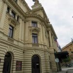 The Vinohrady Theatre in Prague, Czechia.
